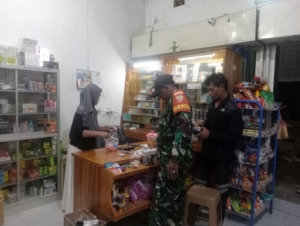 Babinsa Koramil 1628-05/Jereweh Laksanakan Patroli dan Pengamanan Turnamen Jereweh Cup II