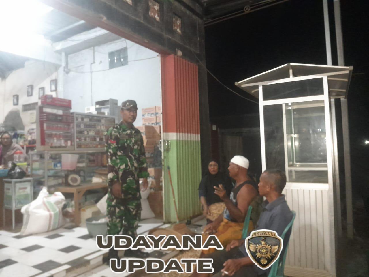 Babinsa Koramil 1628-04/Poto Tano Gelar Patroli Malam Wujudkan Lingkungan Aman dan Tertib