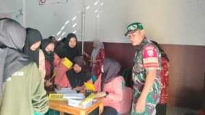 Babinsa Tongo Dampingi Kegiatan GKM “Pelangi” Wujudkan Lansia Sehat dan Bahagia