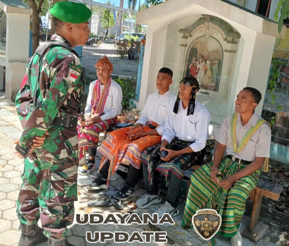 Babinsa Oenenu Tekankan Pentingnya Menjaga Adat Istiadat di Kalangan Pemuda