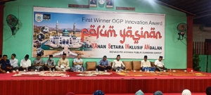 Dandim 1628/Sumbawa Barat Hadiri Forum Yasinan, Wujud Sinergi TNI dan Pemda dalam Pelayanan Publik