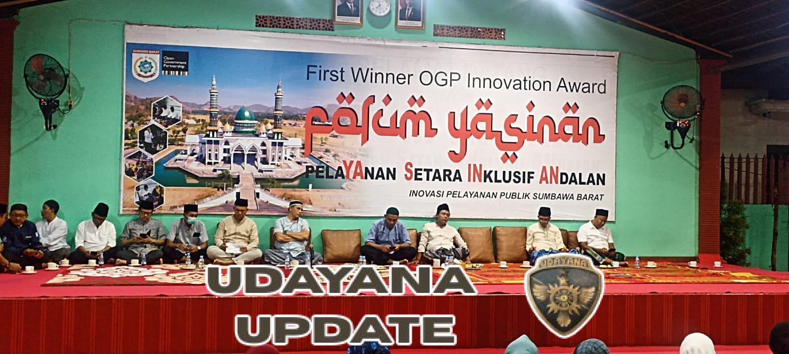 Dandim 1628/Sumbawa Barat Hadiri Forum Yasinan, Wujud Sinergi TNI dan Pemda dalam Pelayanan Publik