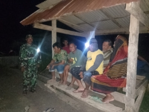 Sertu Sukrim: Keamanan Desa Tanggung Jawab Bersama