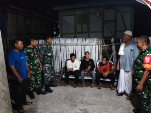 Siskamling di Kelurahan Pane, Bentuk Kepedulian Bersama Jaga Kamtibmas.