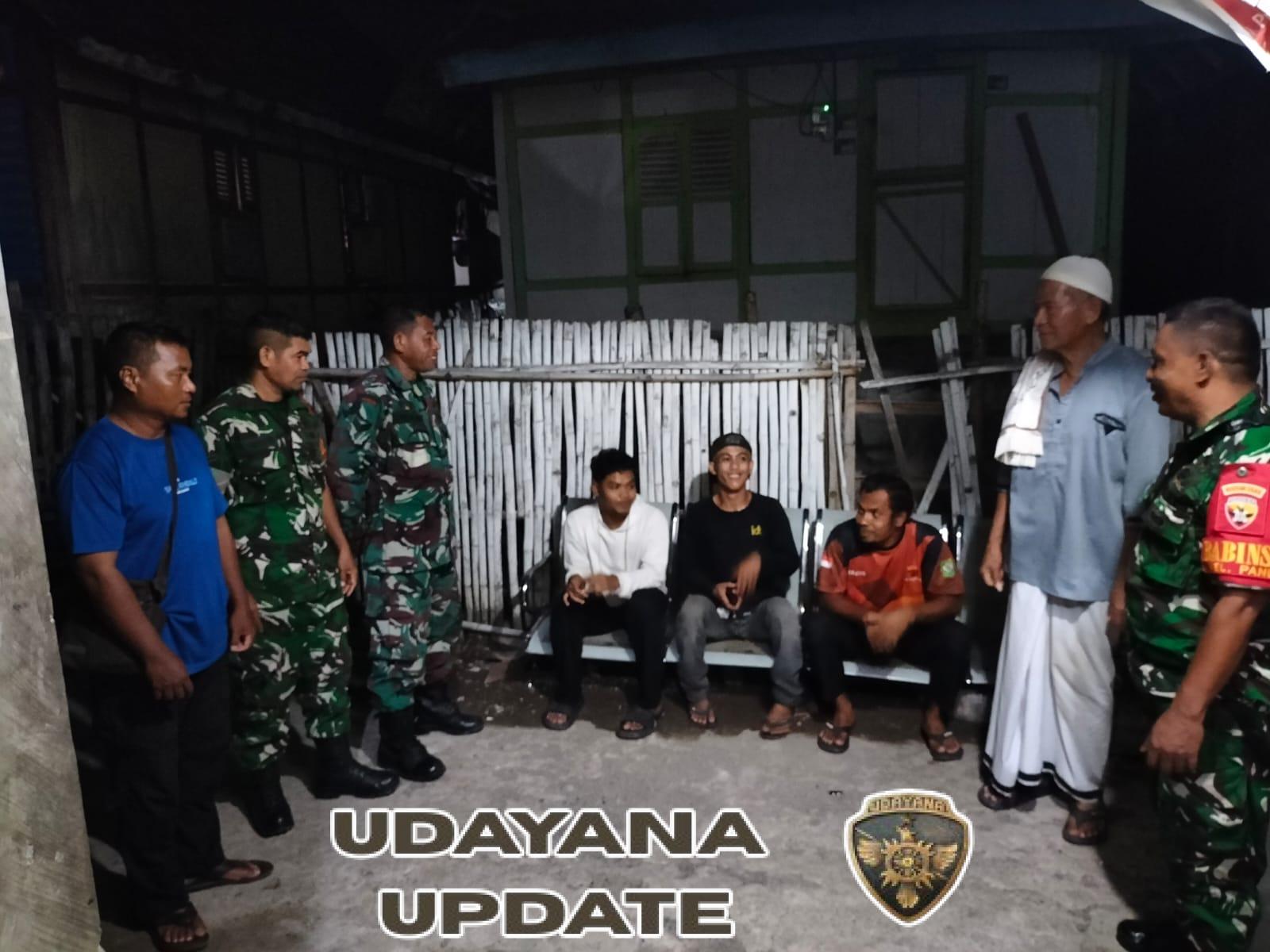 Siskamling di Kelurahan Pane, Bentuk Kepedulian Bersama Jaga Kamtibmas.