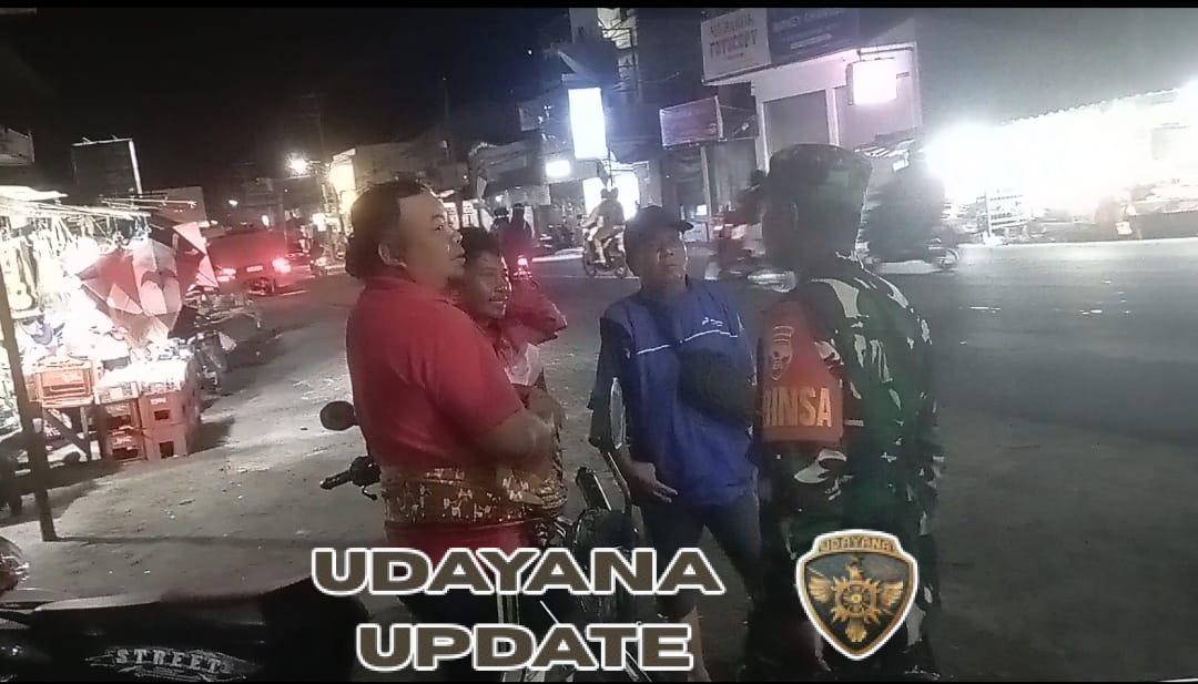 ‎Patroli Malam, Babinsa Aikmel Ingatkan Remaja Hindari Miras dan Narkoba