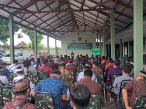 Sukseskan Asta Cita di Daerah, Kodim 1623/Karangasem gelar komsos bersama Aparat pemerintah