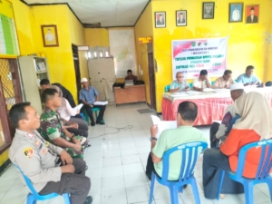 Semangat Gotong Royong Meriahkan Musyawarah Desa, Babinsa Jadi Motivator Ekonomi Lokal