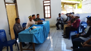 ‎Koramil 1607-09/Utan-Rhee Dukung Langkah Pemerintah Desa Pasca Penataan Wilayah Rhee Loka ‎