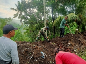 Sinergi Babinsa dan Masyarakat Wujudkan Kedaulatan serta Pembangunan Berkelanjutan di Jembrana