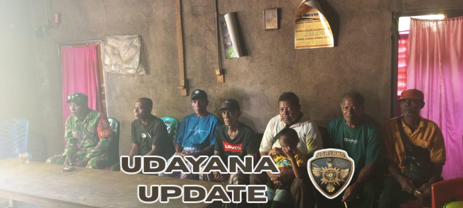 Komsos Babinsa di Desa Peusawah: Jaga Keamanan dan Ketertiban Lingkungan untuk Kesejahteraan Warga