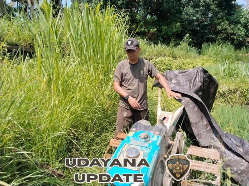 Babinsa Gianyar Pastikan Alsintan Kodim Berfungsi Optimal di Lapangan