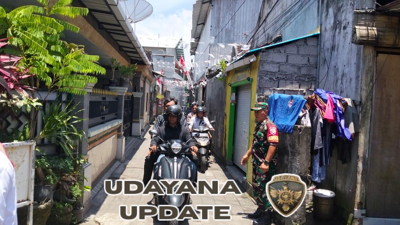 Babinsa Blahbatuh Hadir Jaga Kekhusyukan Jamaah Sholat Jumat