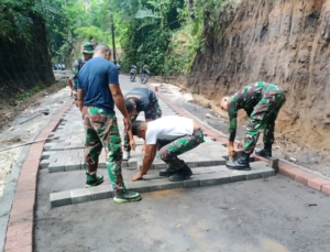 Satgas TMMD Ke-126 Kodim 1611/Badung Terus Kebut Target Pengerjaan Infrastruktur Jalan dan Fasilitas Masyarakat
