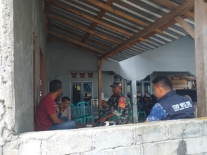 Babinsa Pekat Ajak Warga Desa Pancasila Jaga Kerukunan dan Silaturahmi