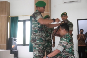 Dandim Klungkung Pimpin Acara Tradisi Korps Penerimaan Warga Baru