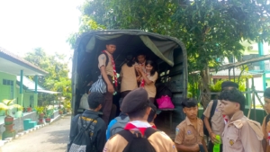 Pasiter Kodim Klungkung Lepas 62 Pelajar Ikuti Persami KKRI TA 2025