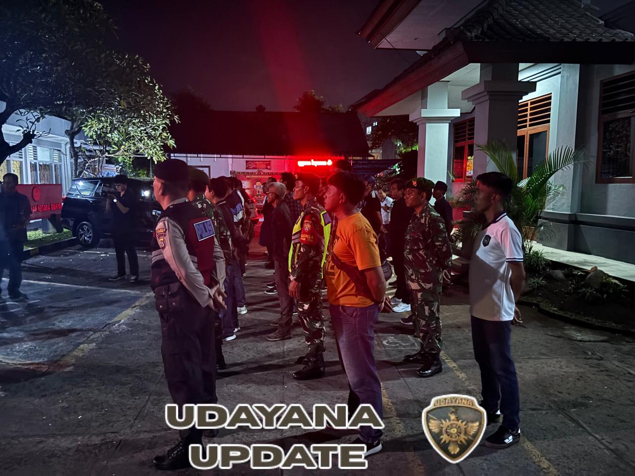 Dukung Upaya Bersih Narkoba, Kodim 1616/Gianyar Ikut Sidak di Rutan Kelas IIB Gianyar