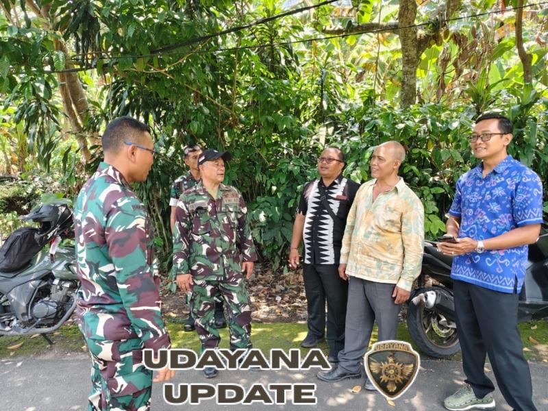 Dandim Klungkung Tinjau Lahan Rencana Pembangunan Koperasi Merah Putih