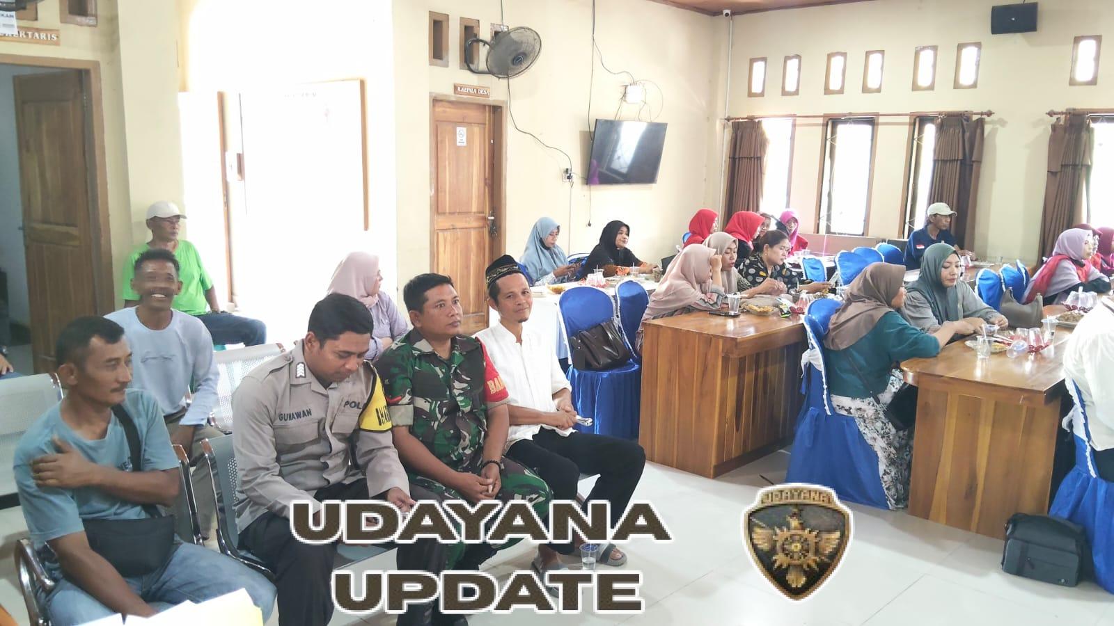 Perpustakaan Desa Bukit Damai Dinilai Tim Kabupaten, Babinsa Turut Beri Dukungan