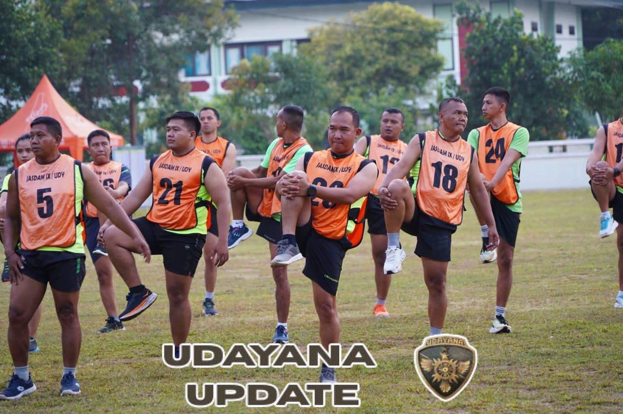 Kodam IX/Udayana Laksanakan Tes Kesegaran Jasmani Periodik Demi Wujudkan Prajurit Tangguh dan Siap Operasi