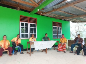 Koramil 1618-02/Miobar Gelar Komunikasi Sosial untuk Cegah Kebakaran di Desa Sallu