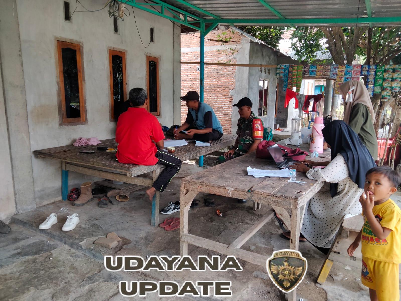 Tingkatkan Keamanan dan Keharmonisan, Babinsa Laksanakan Komsos di Desa Tebo