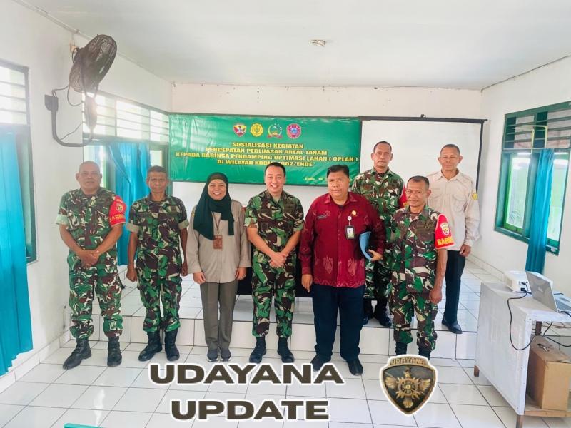Dandim 1602/Ende Tegaskan Peran Strategis Babinsa dalam Program Optimasi Lahan