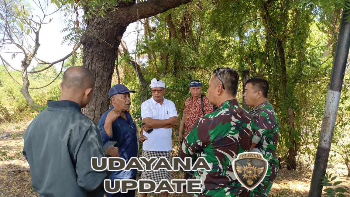 Sinergi TNI dan Pemerintah Desa Banjarasem, Tinjau Lahan Pembangunan Kantor KDKMP