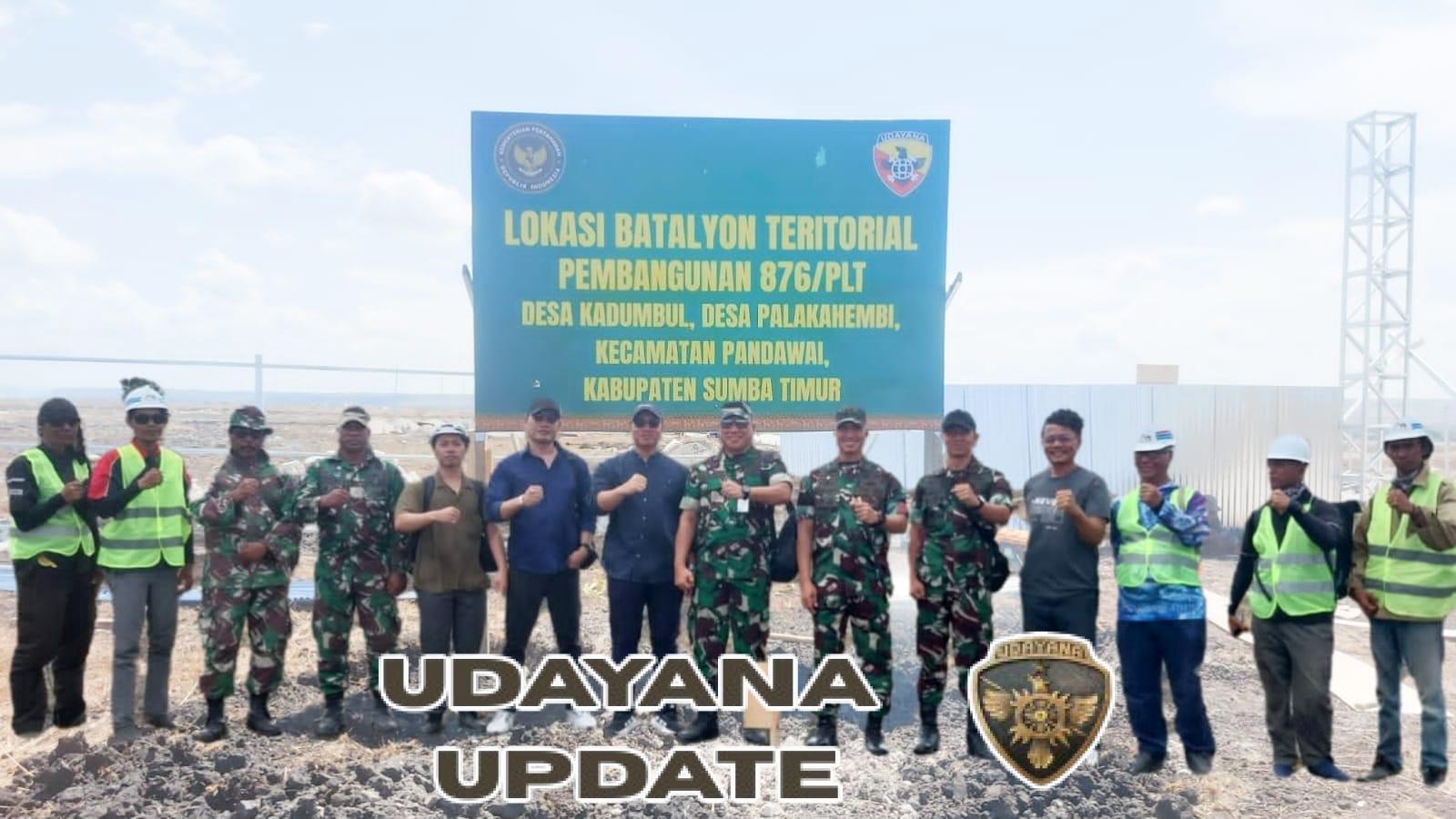 Sinergi Kodim dan Kemenhan, Pematokan Pembangunan Yonif TP 876 Resmi Dimulai