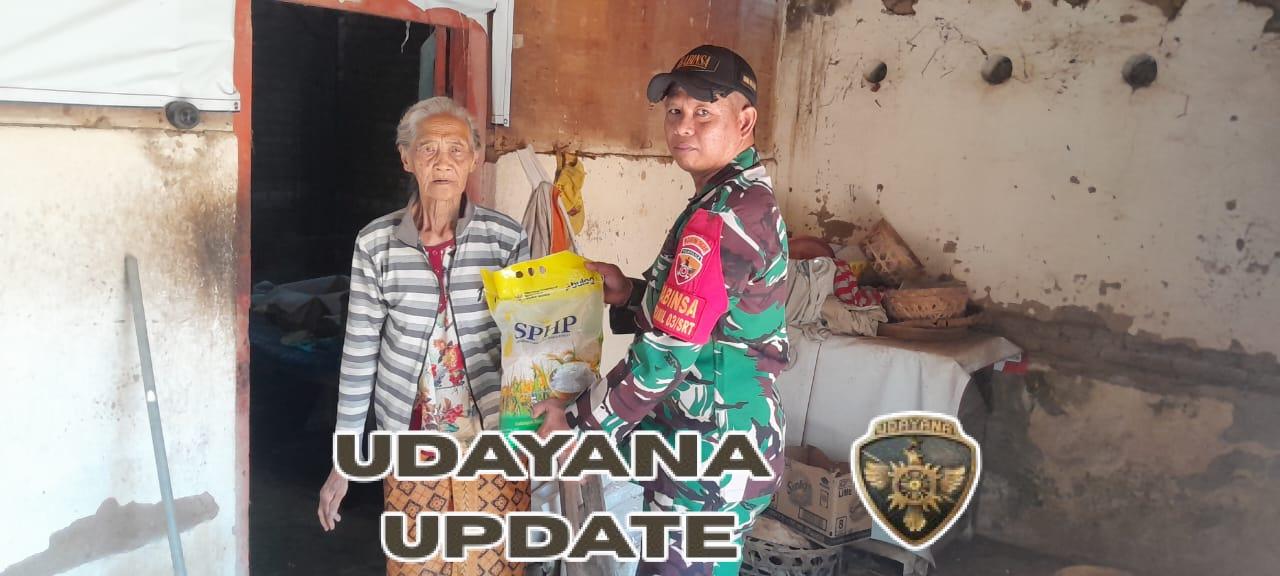 Babinsa Peduli Lansia, Wujud Nyata Kepedulian TNI kepada Warga Kurang Mampu