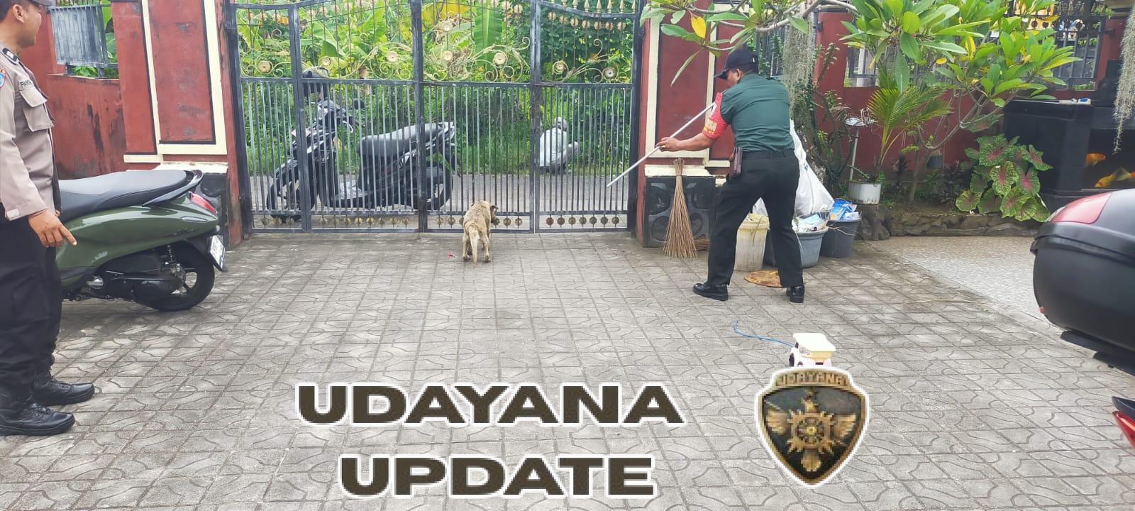 Wujud Kepedulian Bersama, Babinsa dan Bhabinkamtibmas Awasi Hewan Peliharaan untuk Cegah Rabies