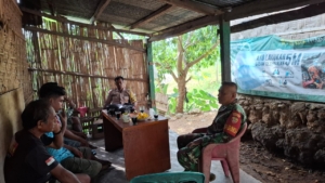 Sertu Arifudin Ajak Warga Jaga Keamanan Lingkungan