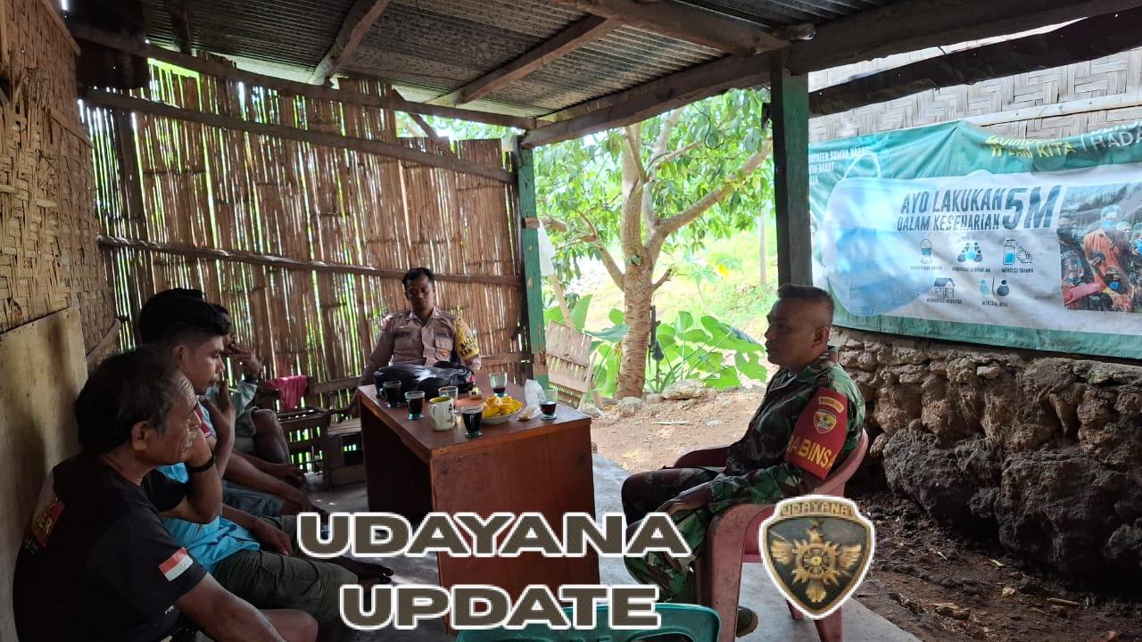 Sertu Arifudin Ajak Warga Jaga Keamanan Lingkungan