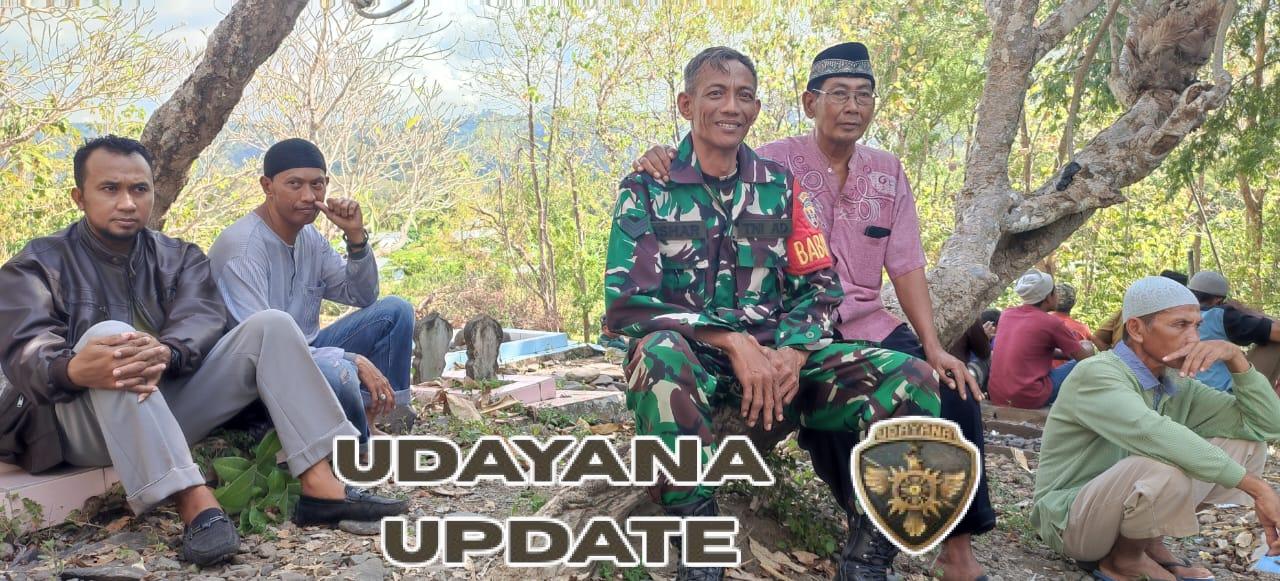 Babinsa Koramil 1628-03/Seteluk Tunjukkan Empati Lewat Kegiatan Melayat Warga