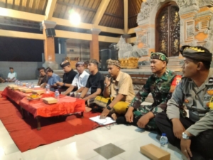 Pendampingan Babinsa Bitera Jaga Kondusifitas Jelang Akhir Masa Jabatan Kepala Lingkungan Sema