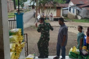 Gerakan Pangan Murah: Kodim–BULOG Salurkan 8 Ton Beras di Tanjung Bunga