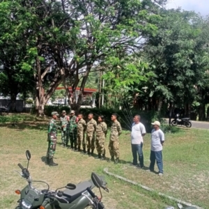 Sinergi TNI dan Komcad, Koramil Paga Intensifkan Patroli Ciptakan Kondusifitas Wilayah