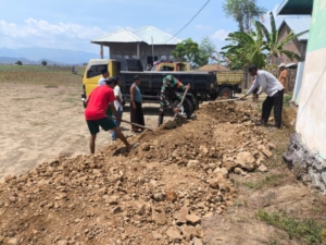 Pemilik Sawah Beri Izin, Jalan Gang Warga Desa Risa Segera Diperbaiki