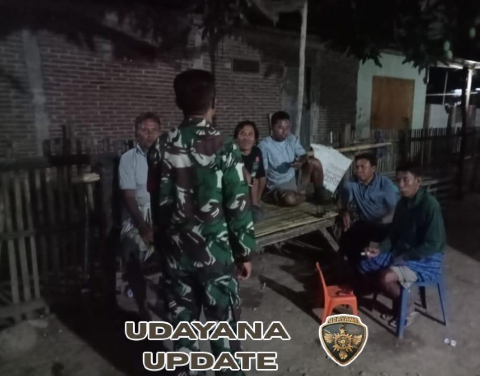 Musim Pancaroba, Babinsa Bima Imbau Warga Jaga Kesehatan dan Siaga Potensi Bencana Alam