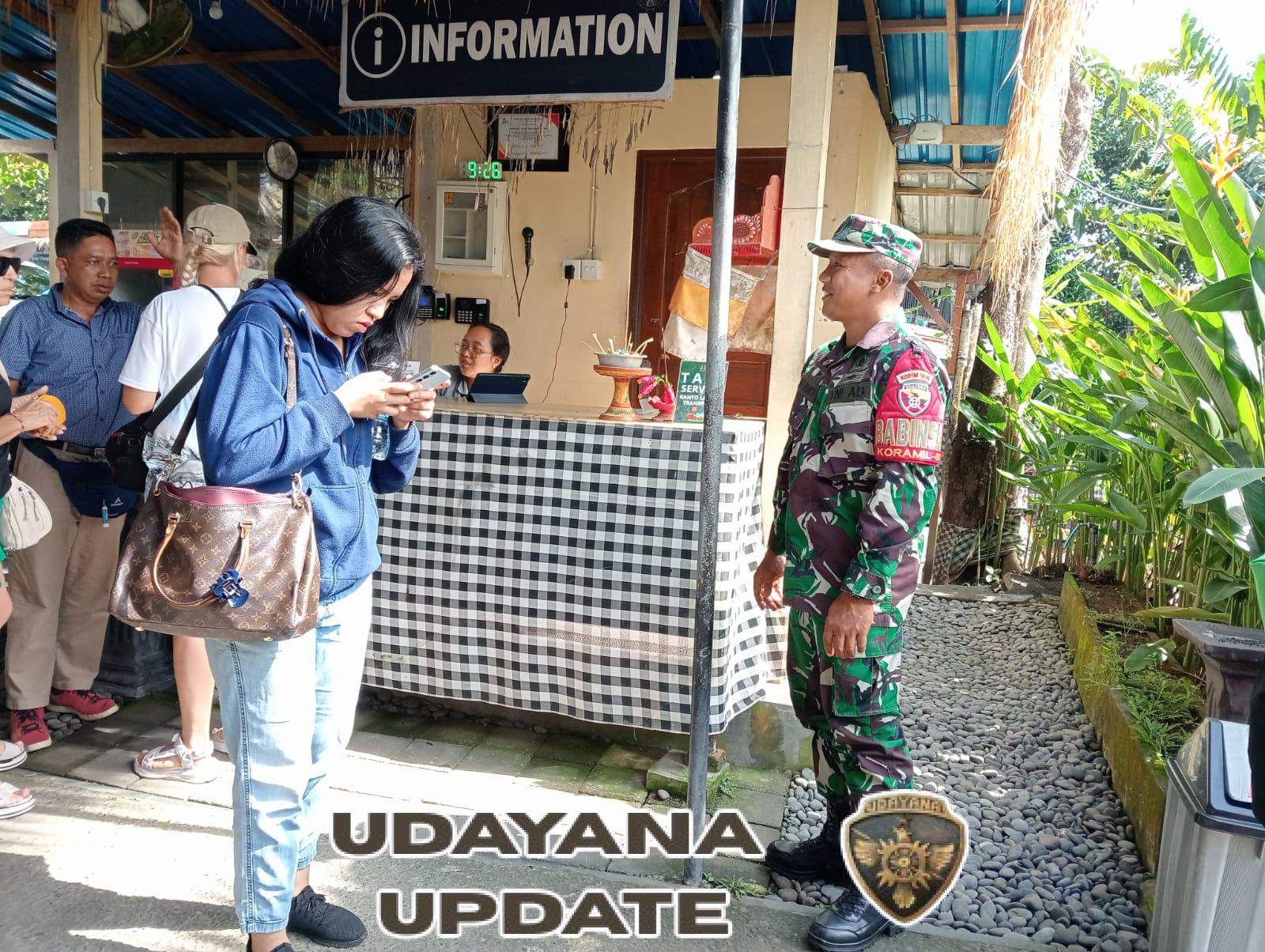 Wujudkan Situasi Kondusif, Babinsa Ajak Pengelola Wisata Jaga Keamanan Objek Wisata