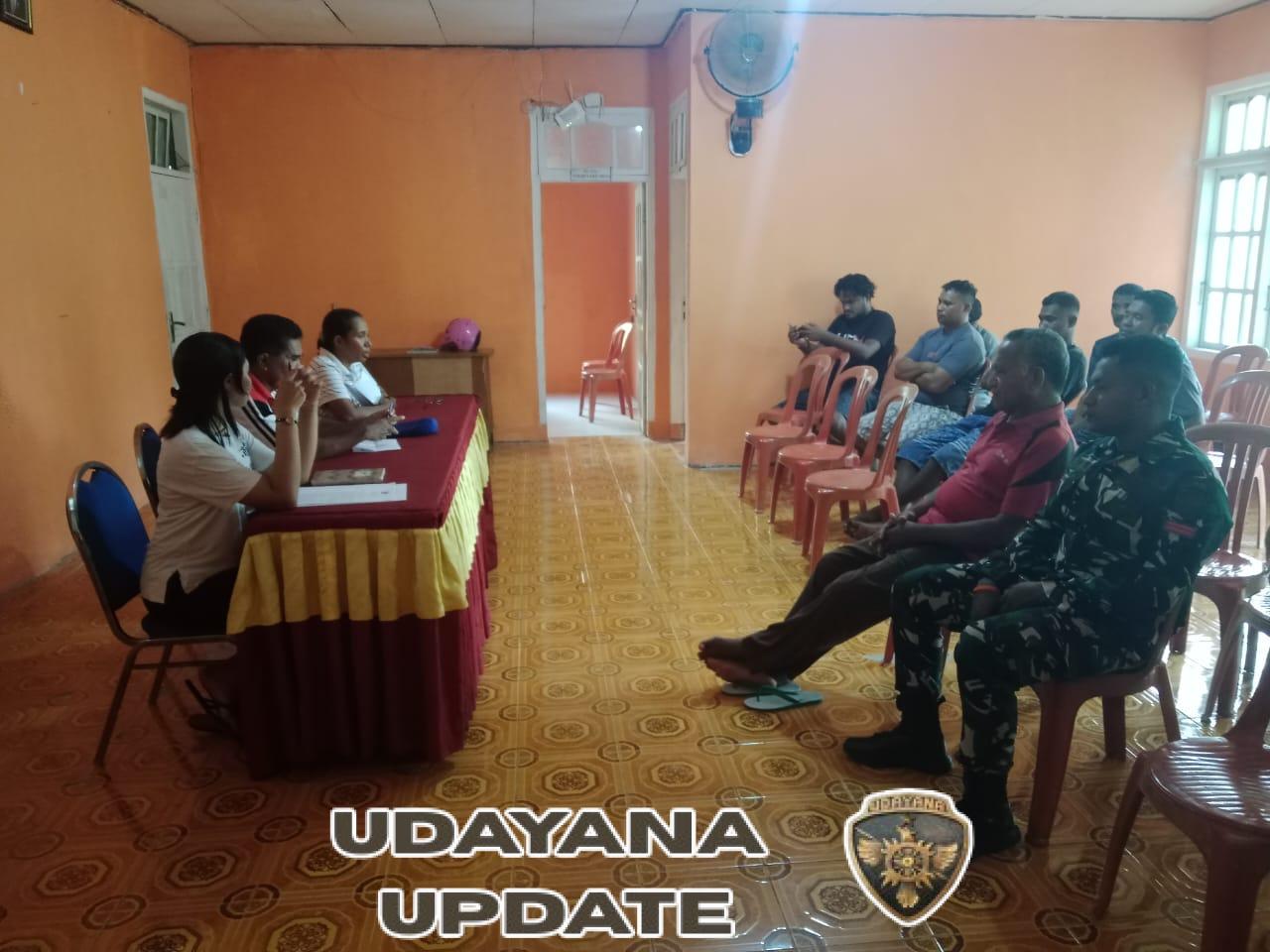 Rapat Penetapan Panitia Sepak Bola Mini Desa Habi Berlangsung Aman dan Tertib, Babinsa Turut Hadir Beri Dukungan