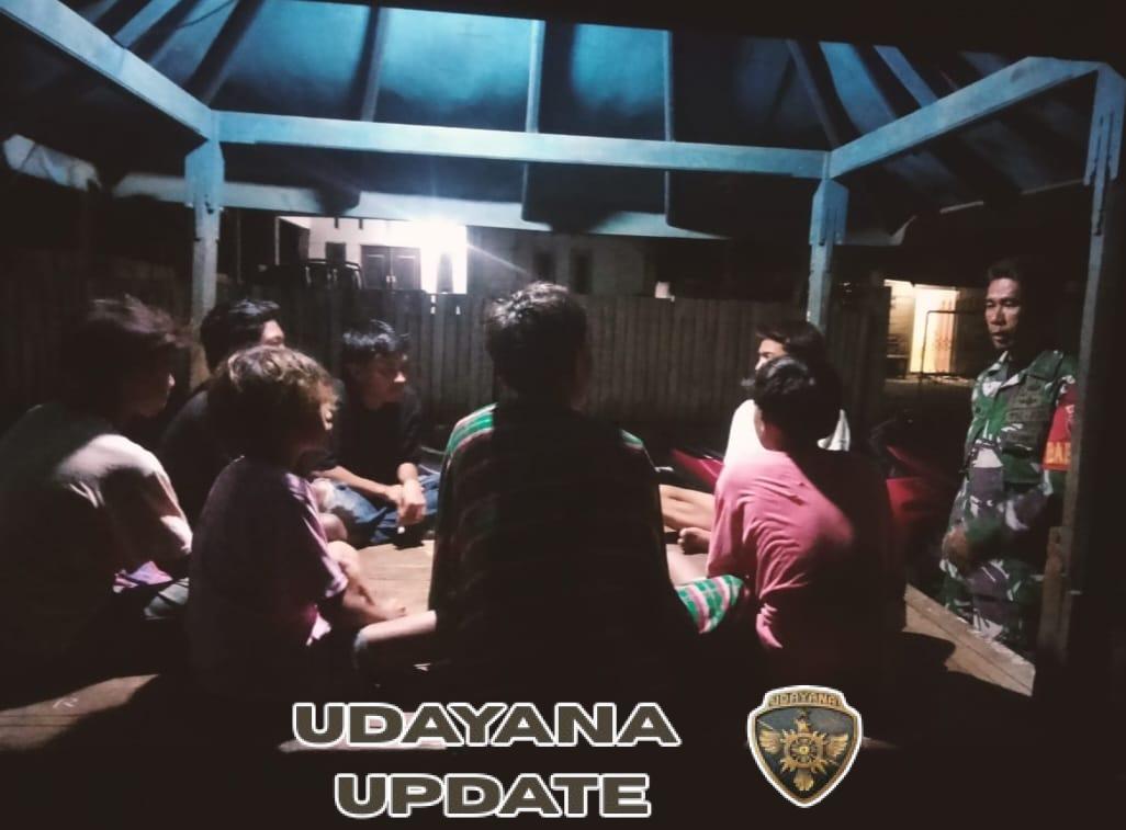 Himbauan Bahaya Narkoba dan Judi Disampaikan Saat Ronda Malam di Kecamatan Monta