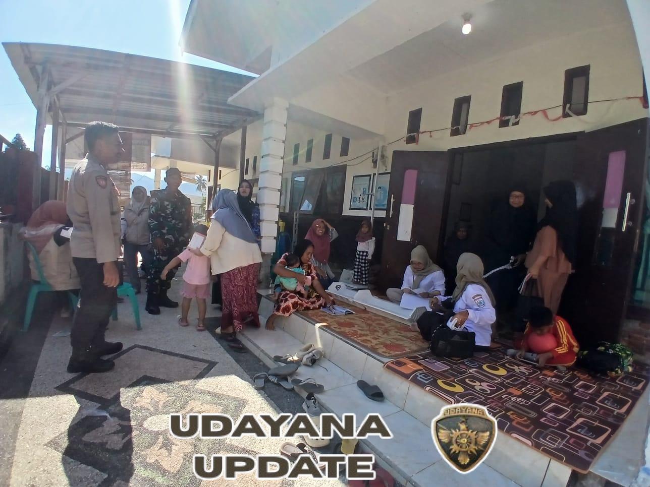 Serka Bustanuddin Hadir di Posyandu Sebubuk, Dorong Kesadaran Hidup Sehat