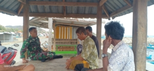 Langkah Kecil Babinsa, Arti Besar bagi Ketentraman Desa Poto Tano