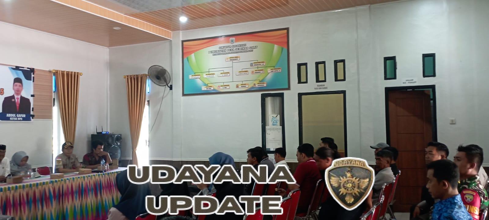 Sinergi TNI dan Pemerintah Desa, Babinsa Dukung Musdes Penghapusan Aset di Seminar Salit