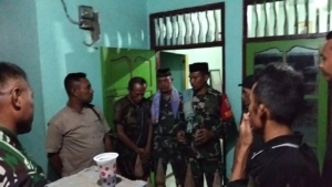 Ketua Pemuda dan RT Aktif Dalam Operasi Siskamling Teritorial Koramil 1608-01/Rasanae