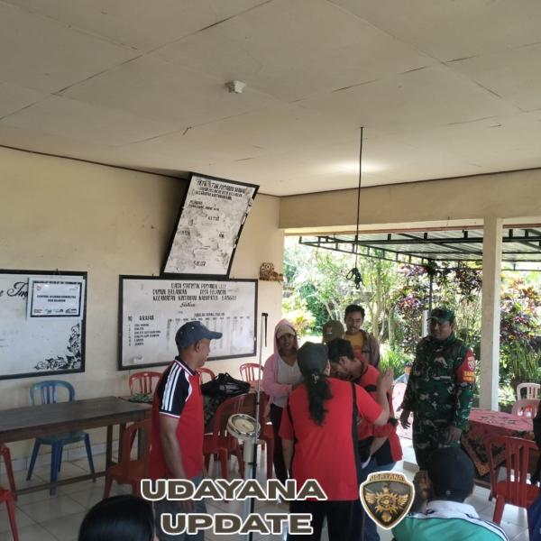 Sinergi Babinsa dan Tenaga Kesehatan Wujudkan Masyarakat Sehat di Banjar Bukih Melalui Posyandu dan Poswindu