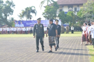 Prajurit Kodim 1623/Karangasem ikuti upacara memperingati hari sumpah pemuda ke 97 tahun 2025