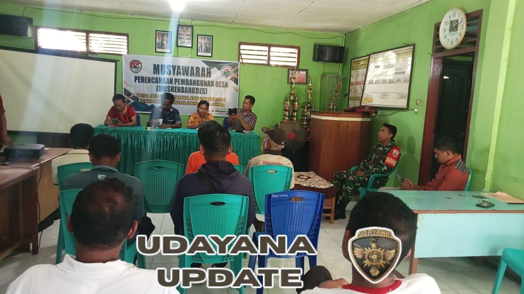 TNI Bersama Warga: Babinsa Serka Gabrielus Maryanto Ikut Kawal Musrenbangdes Perubahan RPJMDes di Heo Puat